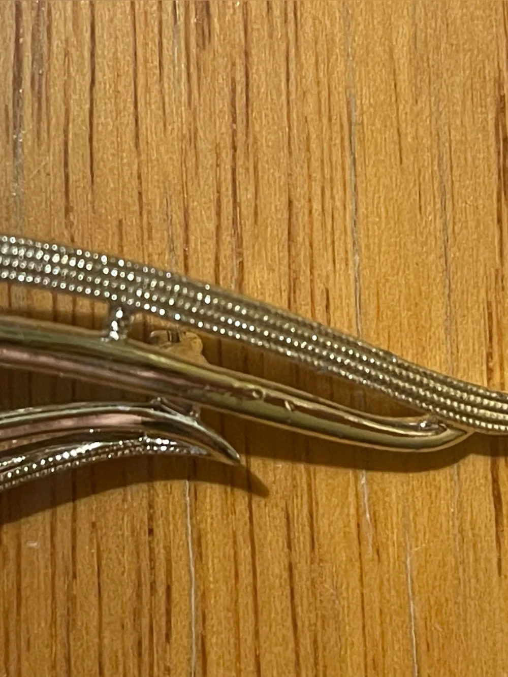Vintage Sarah Coventry Brooch Silver Tone Modernist Abstract Pin